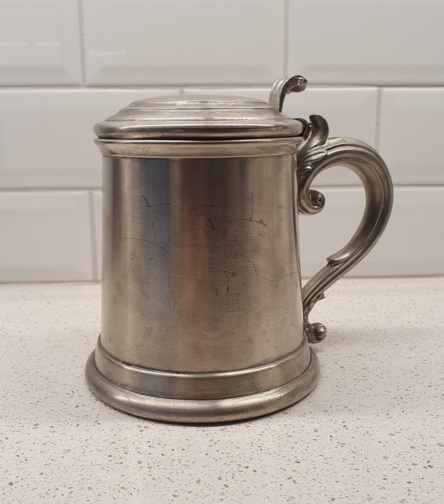 Tinnen bierpul